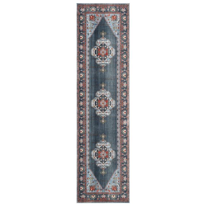 SAFAVIEH Vintage Persian VTP482M Blue / Light Blue Rug Image 1