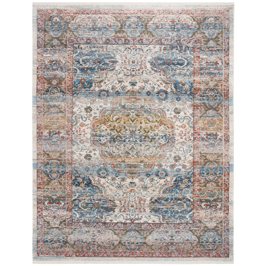 SAFAVIEH Vintage Persian VTP483B Beige / Blue Rug Image 1