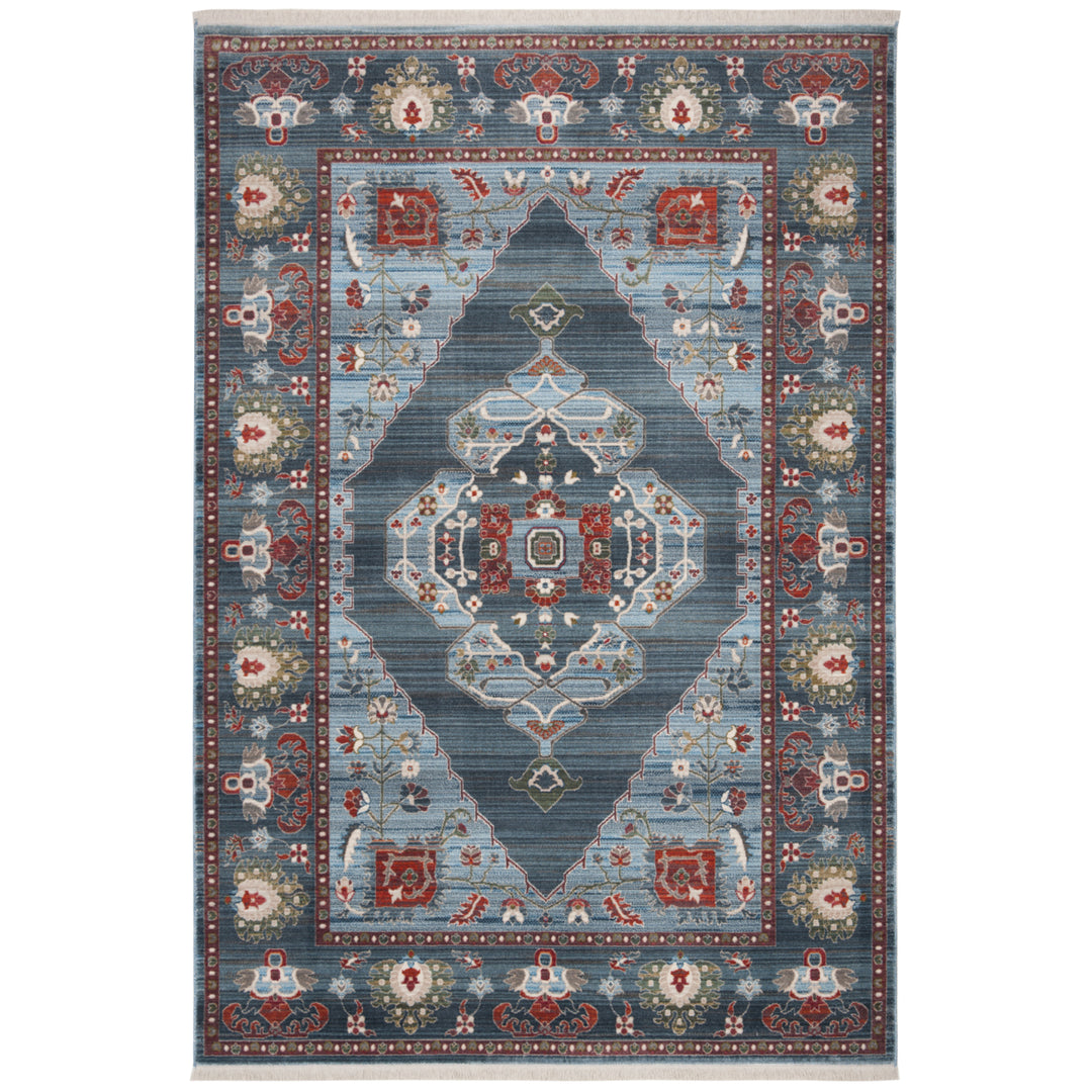 SAFAVIEH Vintage Persian VTP482M Blue / Light Blue Rug Image 4