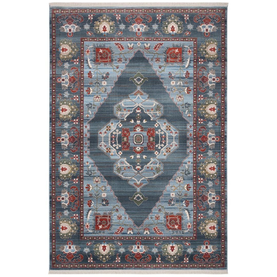 SAFAVIEH Vintage Persian VTP482M Blue / Light Blue Rug Image 1