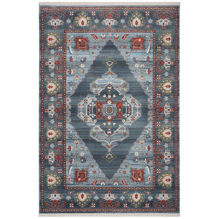 SAFAVIEH Vintage Persian VTP482M Blue / Light Blue Rug Image 1