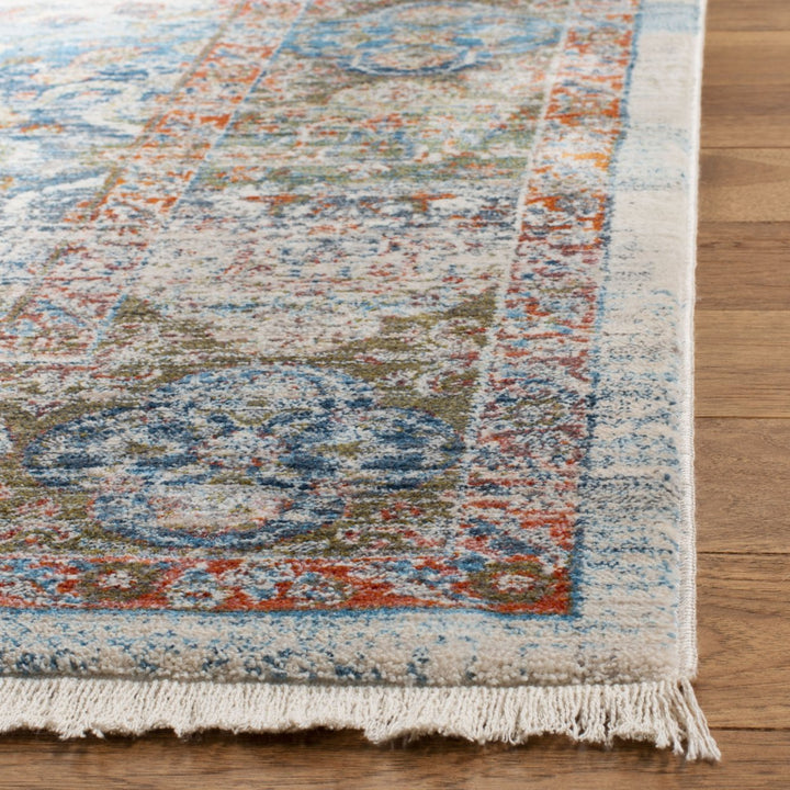 SAFAVIEH Vintage Persian VTP483B Beige / Blue Rug Image 4