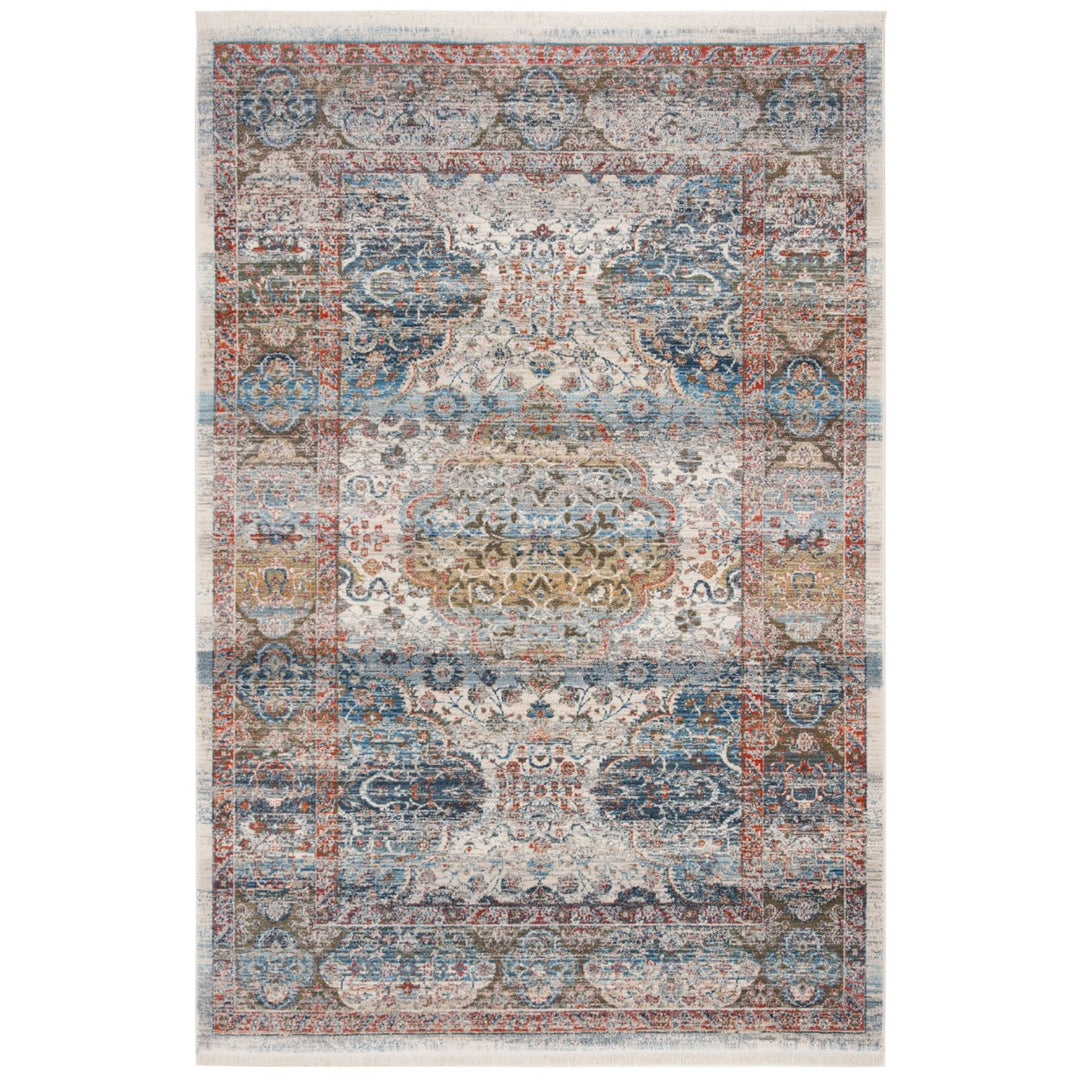 SAFAVIEH Vintage Persian VTP483B Beige / Blue Rug Image 5