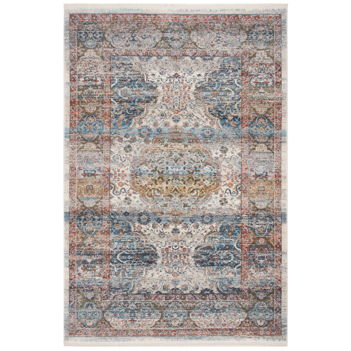 SAFAVIEH Vintage Persian VTP483B Beige / Blue Rug Image 1