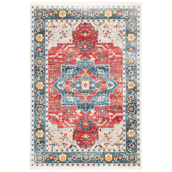 SAFAVIEH Vintage Persian Collection VTP478Q Red/Blue Rug Image 8