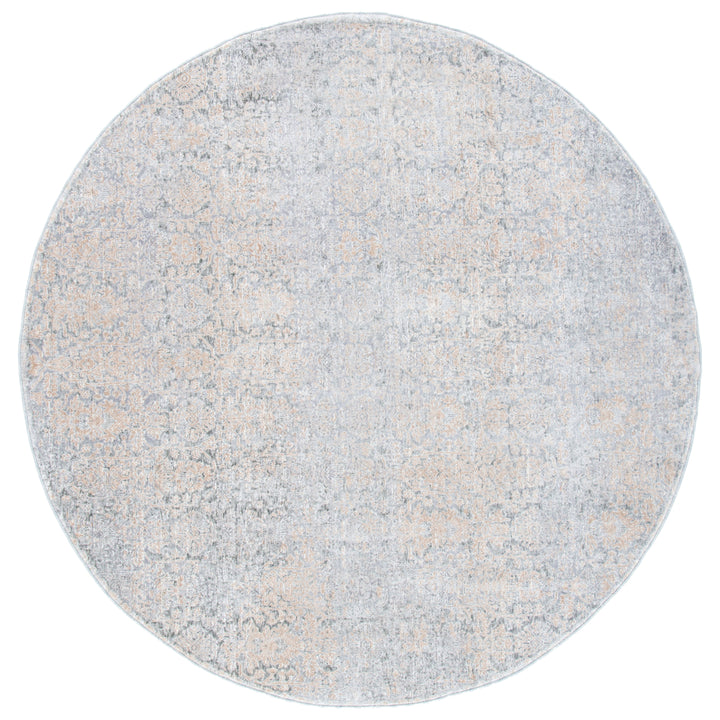 SAFAVIEH Webster Collection WBS312G Grey / Beige Rug Image 4