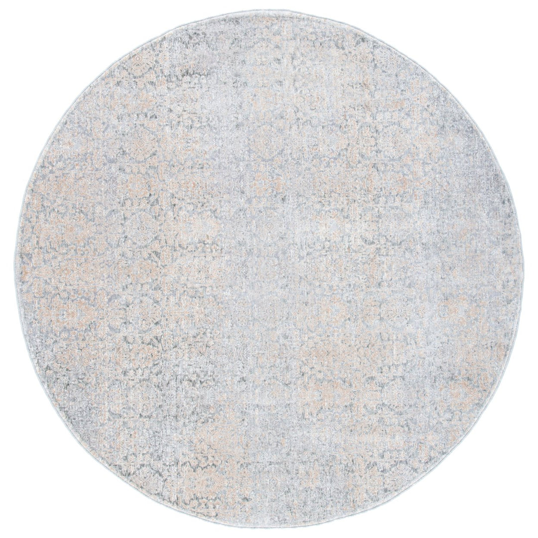 SAFAVIEH Webster Collection WBS312G Grey / Beige Rug Image 1