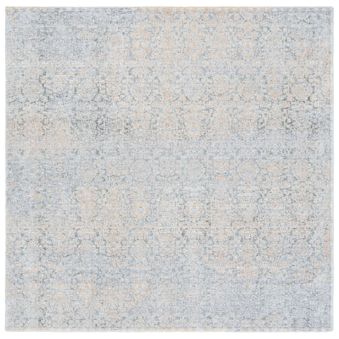 SAFAVIEH Webster Collection WBS312G Grey / Beige Rug Image 6