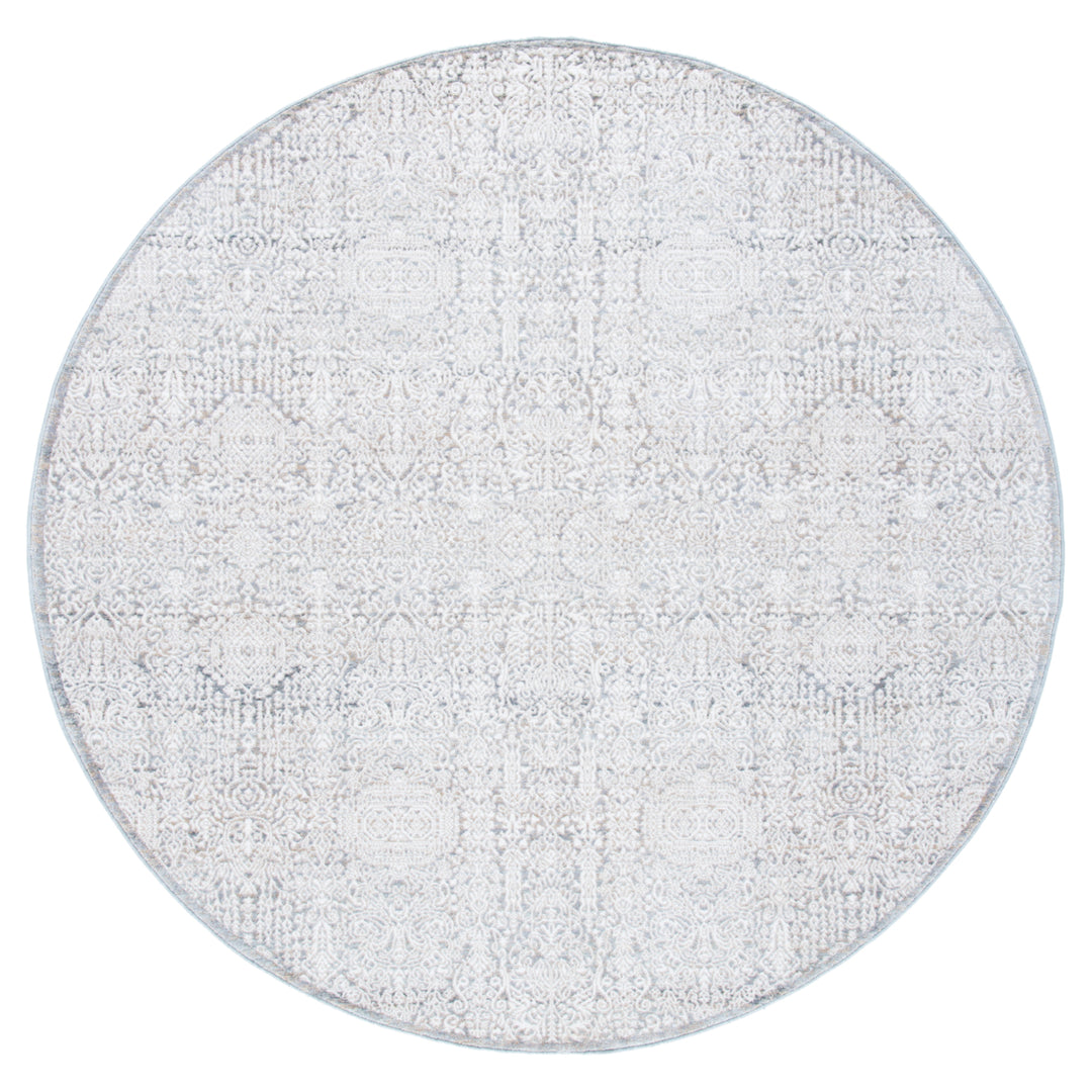 SAFAVIEH Webster Collection WBS316G Grey / Beige Rug Image 4