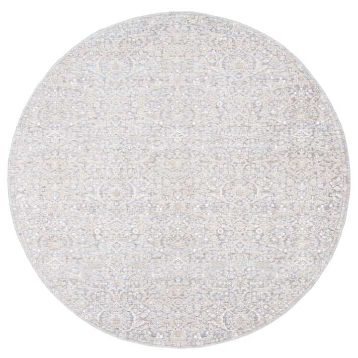 SAFAVIEH Webster Collection WBS314G Grey / Beige Rug Image 4