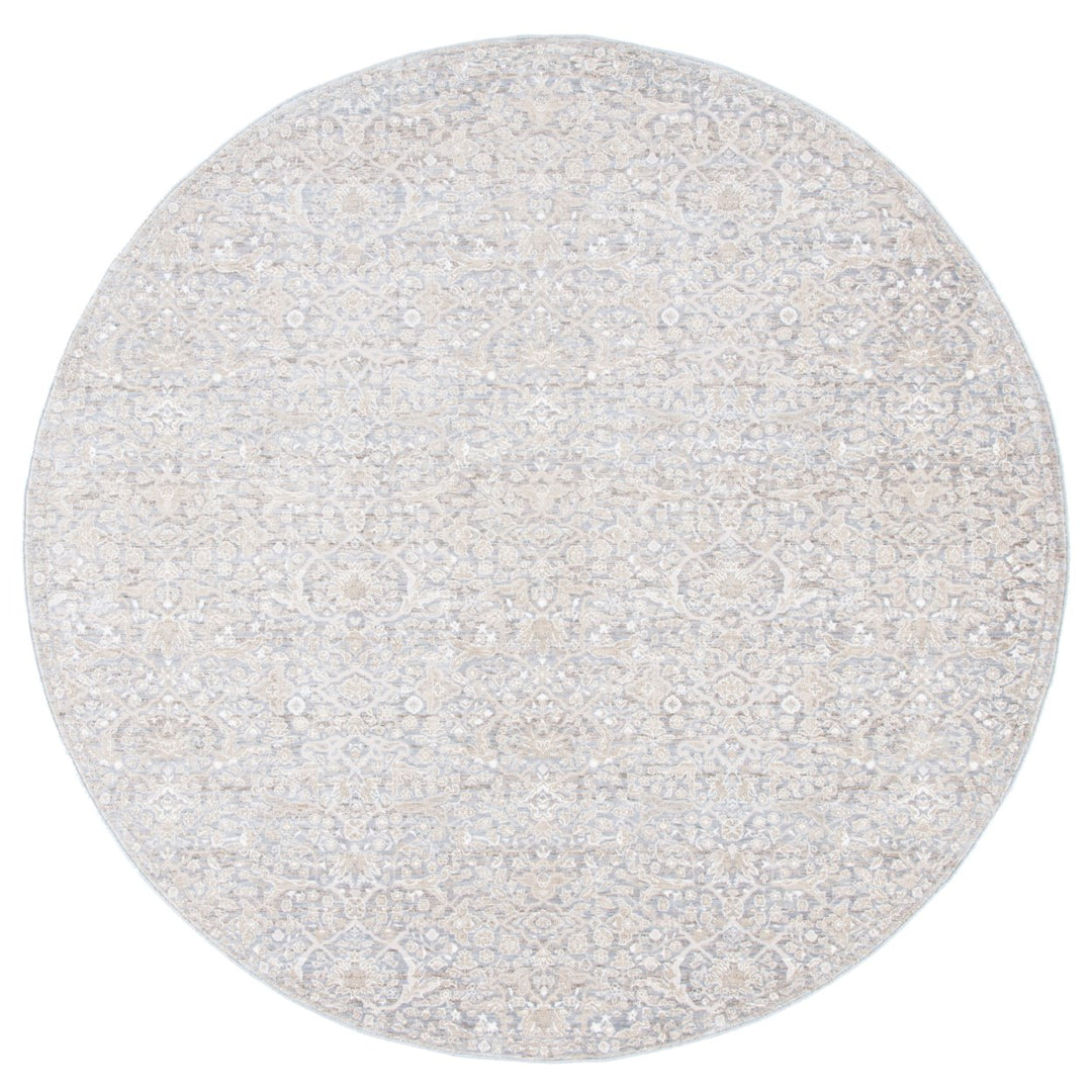 SAFAVIEH Webster Collection WBS314G Grey / Beige Rug Image 1