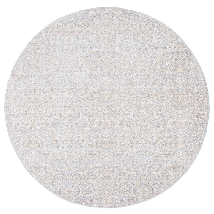 SAFAVIEH Webster Collection WBS314G Grey / Beige Rug Image 1