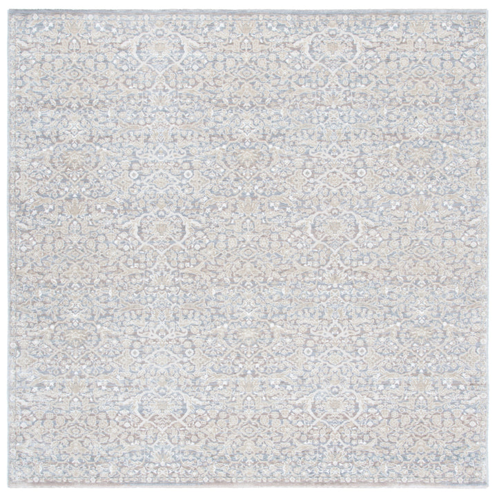 SAFAVIEH Webster Collection WBS314G Grey / Beige Rug Image 6