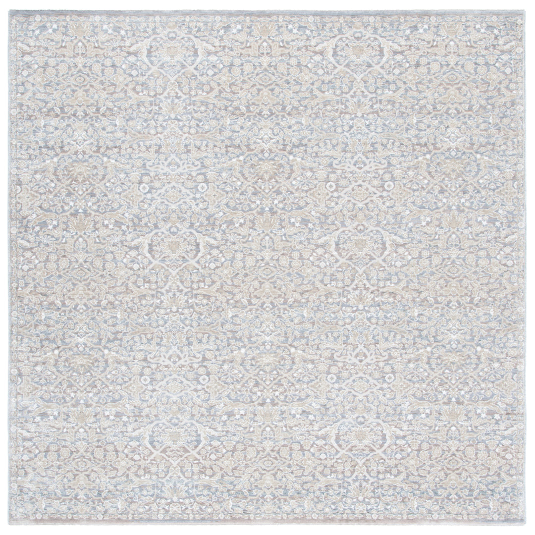 SAFAVIEH Webster Collection WBS314G Grey / Beige Rug Image 1