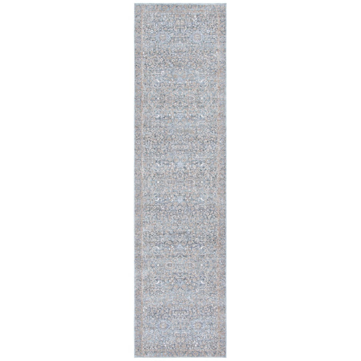 SAFAVIEH Webster Collection WBS318G Grey / Beige Rug Image 5