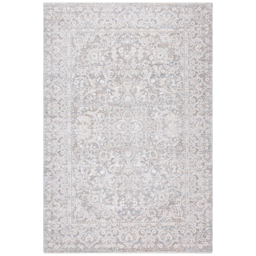 SAFAVIEH Webster Collection WBS324G Grey / Beige Rug Image 1