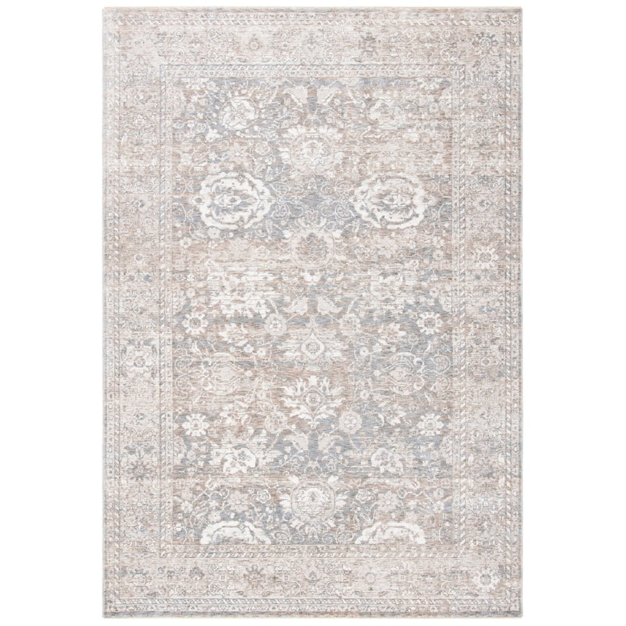 SAFAVIEH Webster Collection WBS326G Grey / Beige Rug Image 1