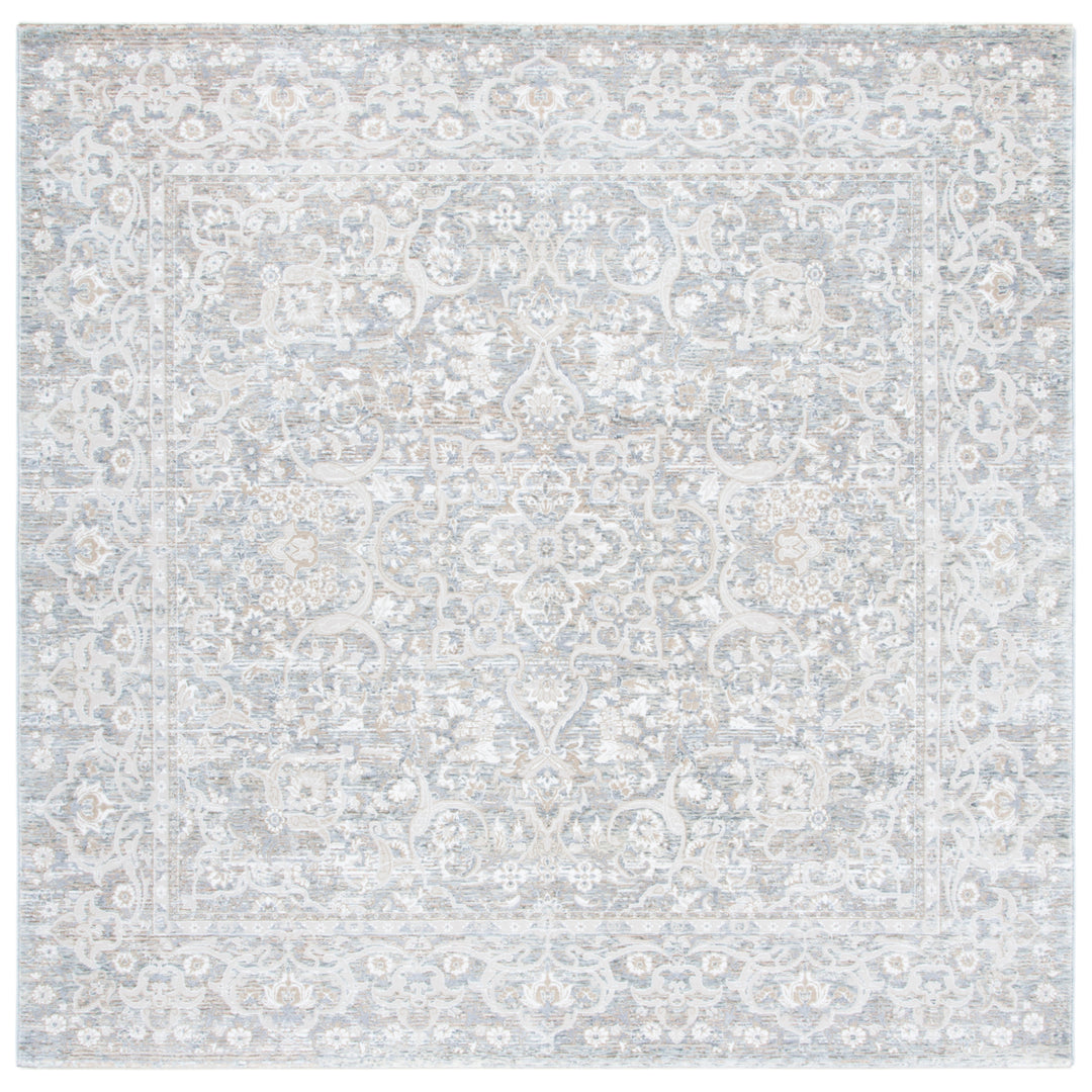 SAFAVIEH Webster Collection WBS324G Grey / Beige Rug Image 6