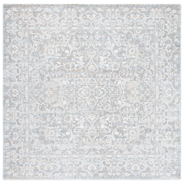 SAFAVIEH Webster Collection WBS324G Grey / Beige Rug Image 6