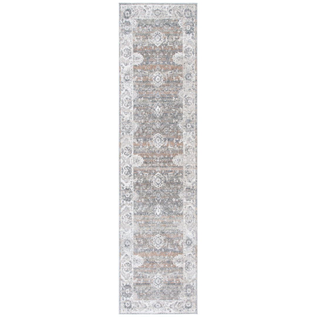 SAFAVIEH Webster Collection WBS326G Grey / Beige Rug Image 5