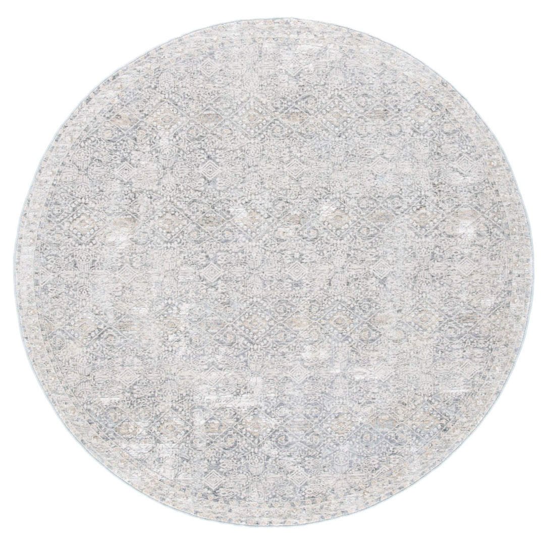 SAFAVIEH Webster Collection WBS334G Grey / Beige Rug Image 1