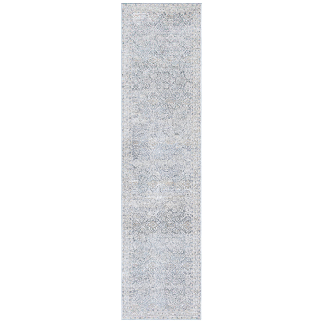 SAFAVIEH Webster Collection WBS334G Grey / Beige Rug Image 5