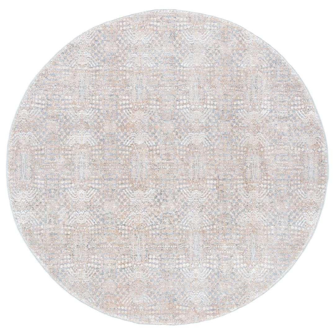 SAFAVIEH Webster Collection WBS332G Grey / Beige Rug Image 4