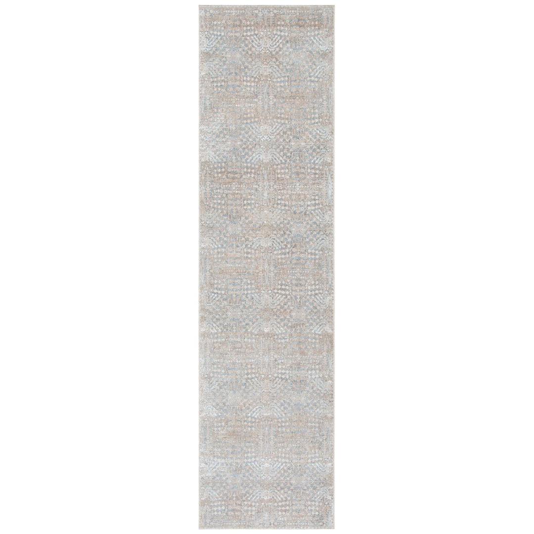 SAFAVIEH Webster Collection WBS332G Grey / Beige Rug Image 1