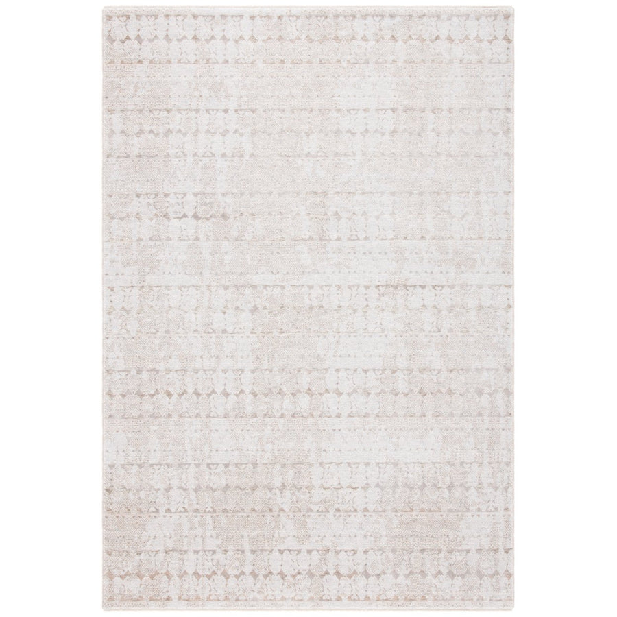 SAFAVIEH Webster Collection WBS338B Beige / Grey Rug Image 1