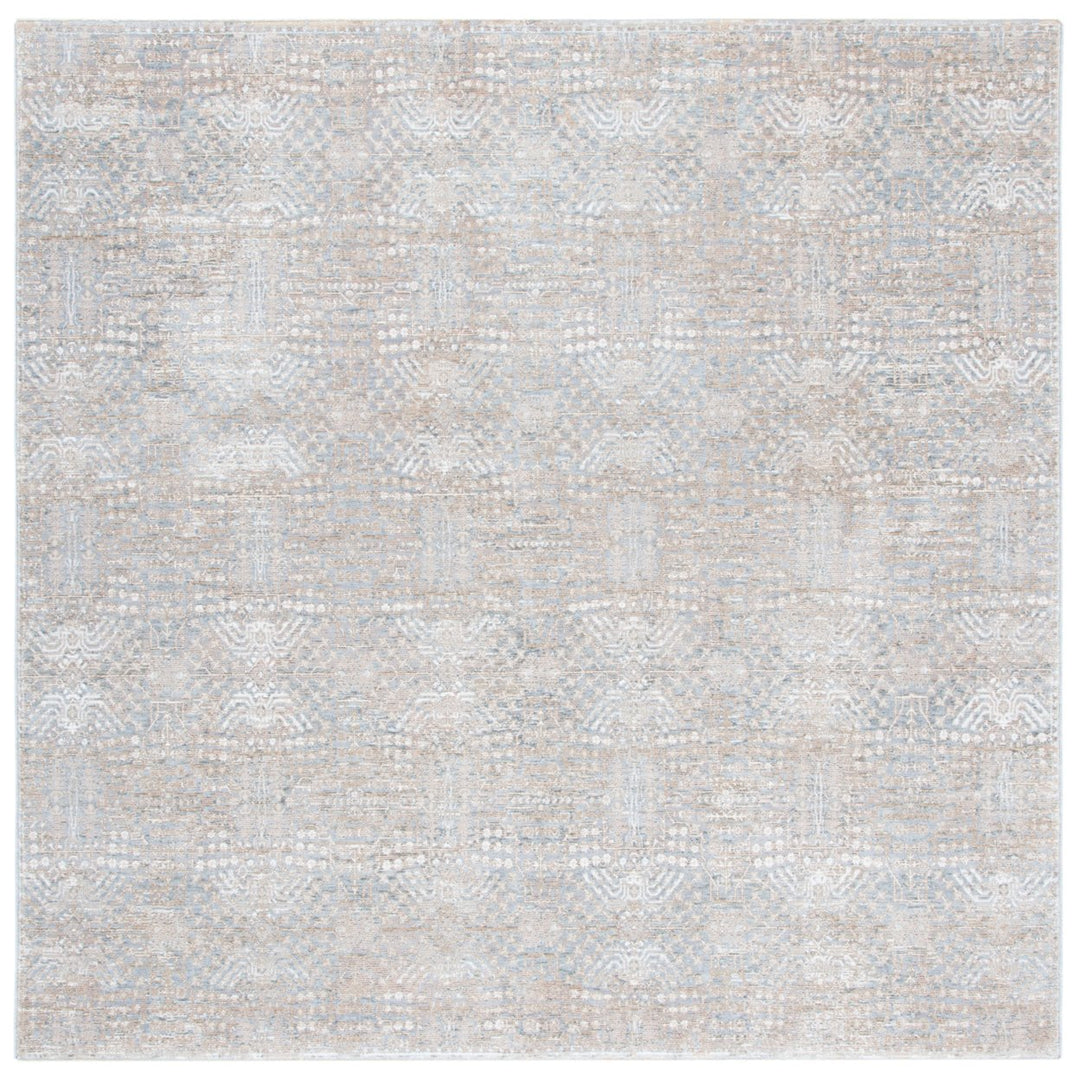 SAFAVIEH Webster Collection WBS332G Grey / Beige Rug Image 1