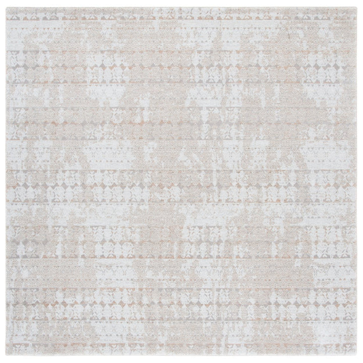 SAFAVIEH Webster Collection WBS338B Beige / Grey Rug Image 6