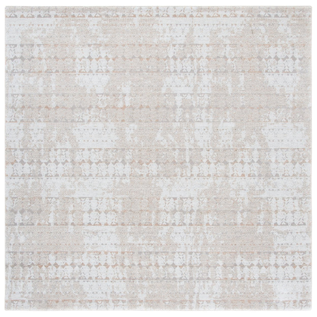 SAFAVIEH Webster Collection WBS338B Beige / Grey Rug Image 1