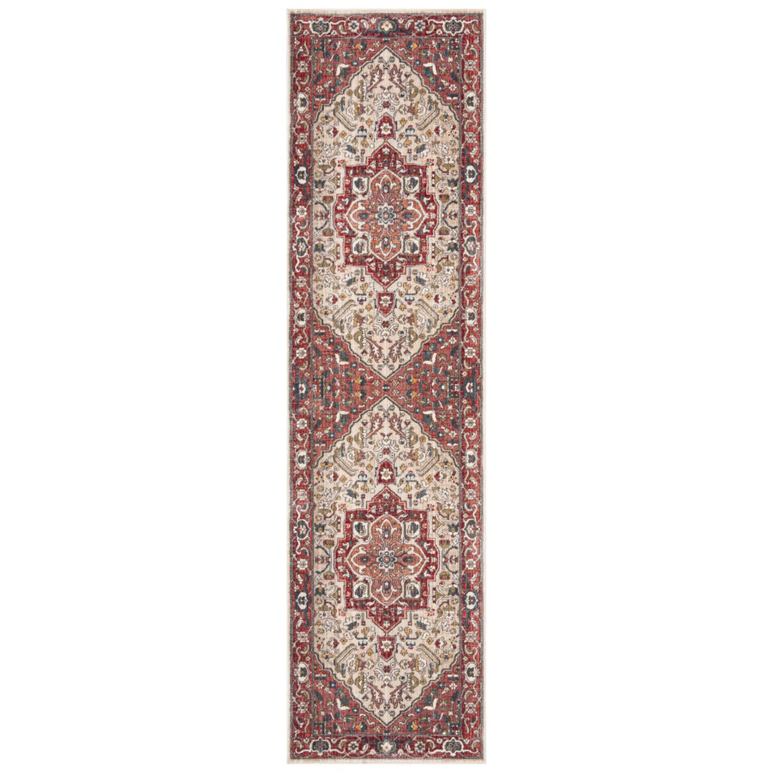 SAFAVIEH Vintage Persian VTP479A Red / Ivory Rug Image 1