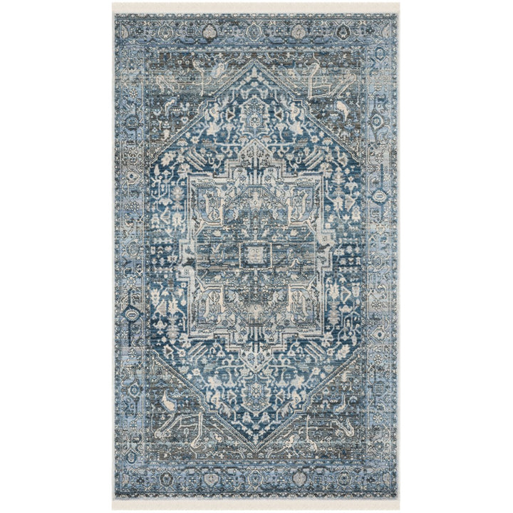 Safavieh VTP474H Vintage Persian Charcoal / Blue Image 1