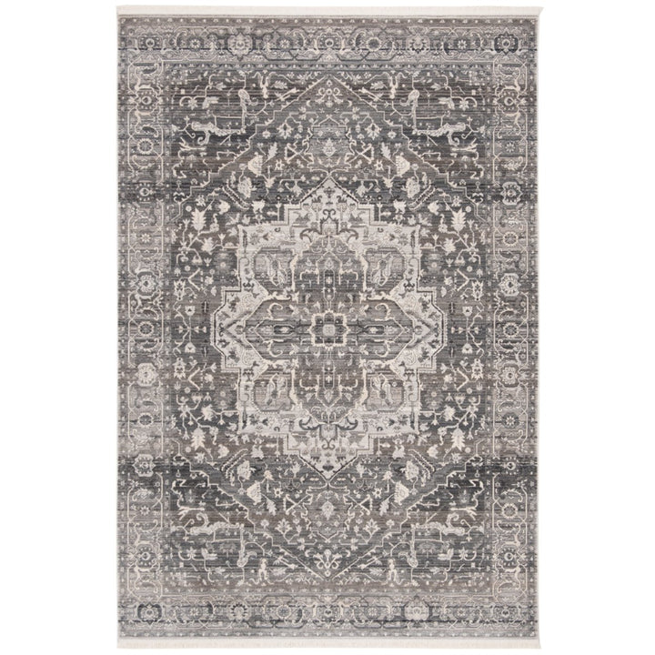 SAFAVIEH Vintage Persian VTP479F Grey / Charcoal Rug Image 1