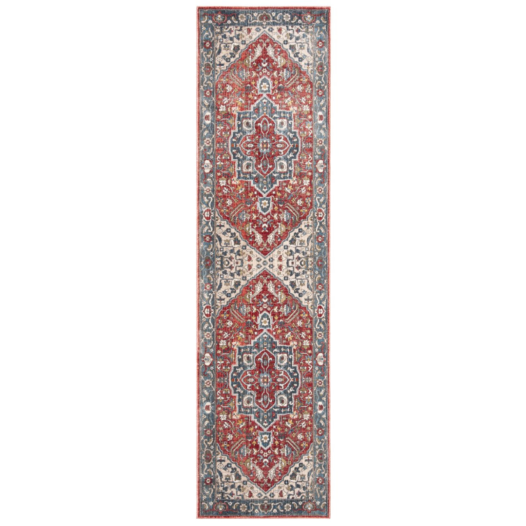 SAFAVIEH Vintage Persian Collection VTP479M Red/Blue Rug Image 1