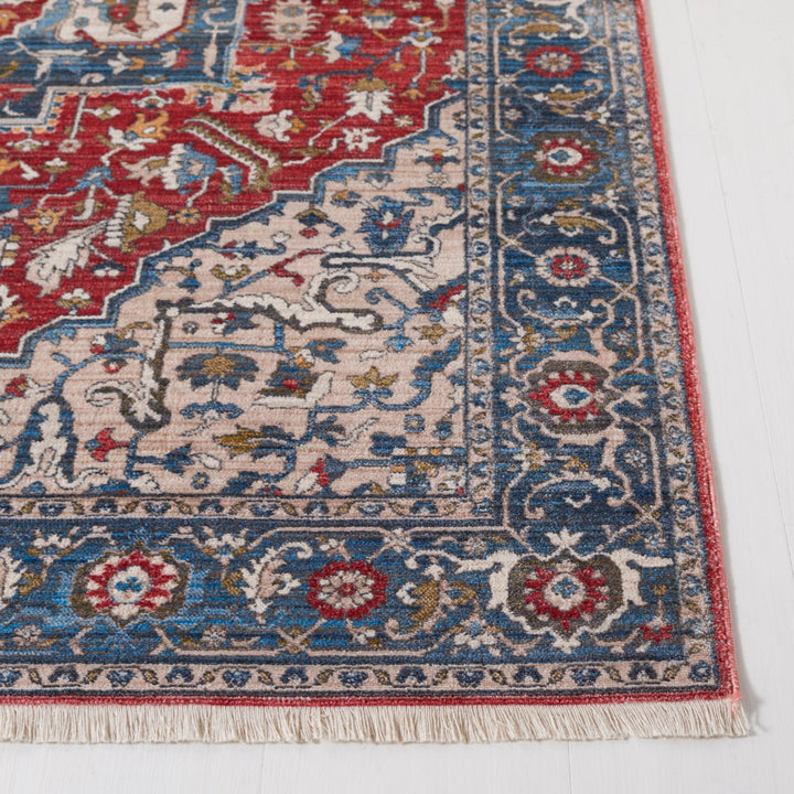 SAFAVIEH Vintage Persian Collection VTP479M Red/Blue Rug Image 4