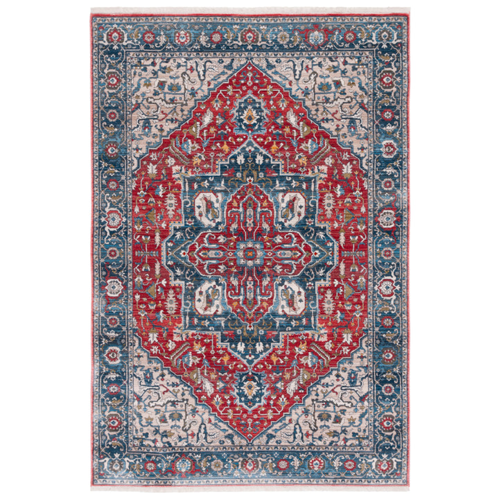 SAFAVIEH Vintage Persian Collection VTP479M Red/Blue Rug Image 8