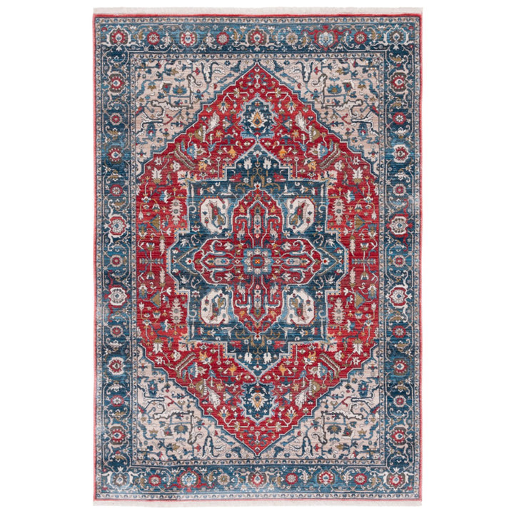 SAFAVIEH Vintage Persian Collection VTP479M Red/Blue Rug Image 1