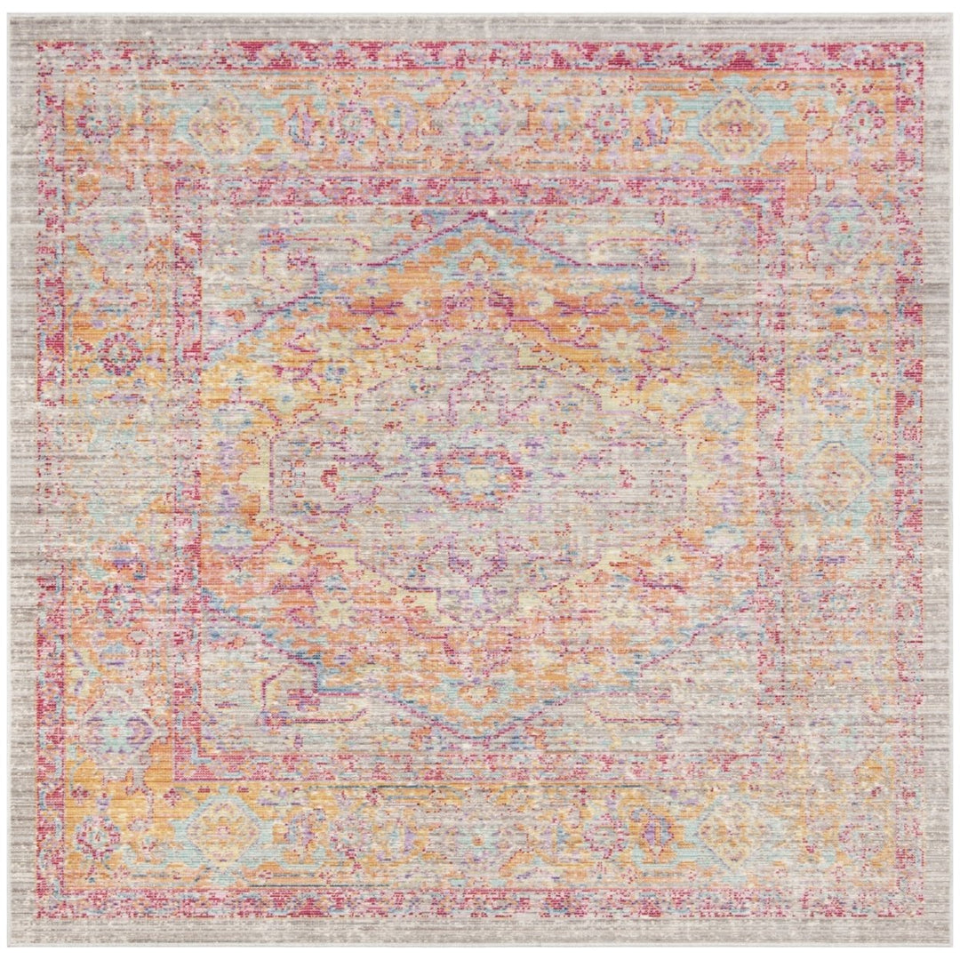 SAFAVIEH Windsor Collection WDS307C Grey / Gold Rug Image 4