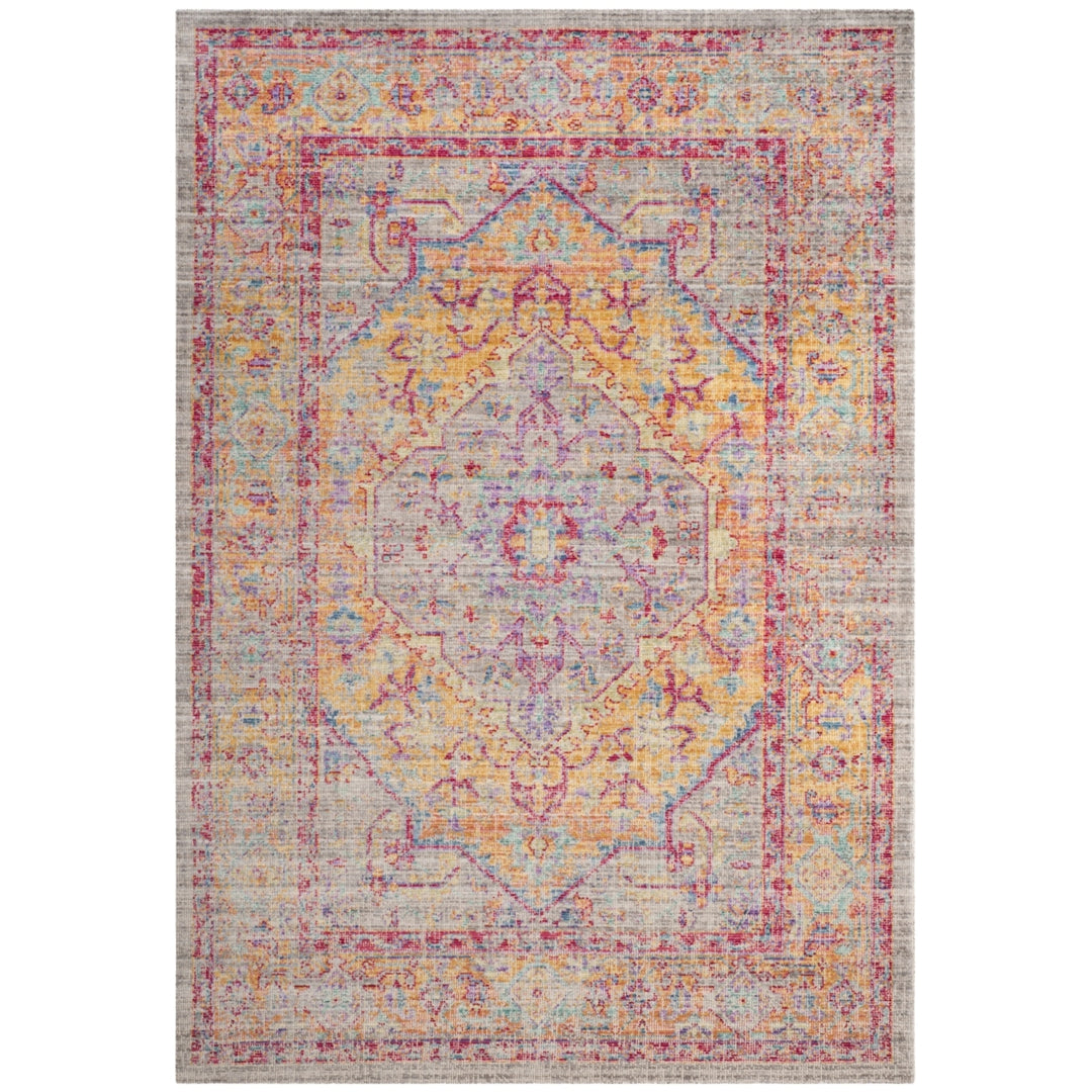 SAFAVIEH Windsor Collection WDS307C Grey / Gold Rug Image 8