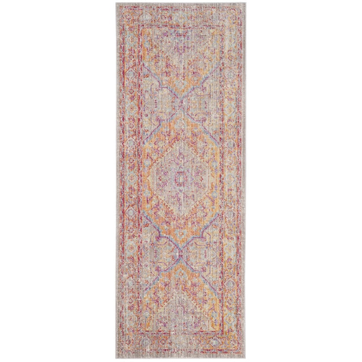 SAFAVIEH Windsor Collection WDS307C Grey / Gold Rug Image 1