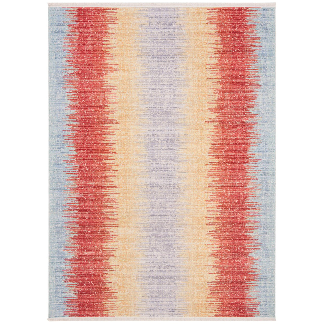 SAFAVIEH Windsor Collection WDS304C Yellow / Purple Rug Image 1