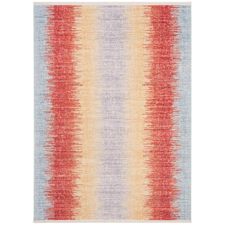 SAFAVIEH Windsor Collection WDS304C Yellow / Purple Rug Image 1