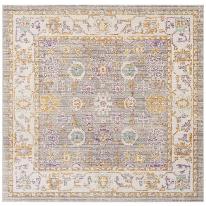 SAFAVIEH Windsor Collection WDS313G Grey / Cream Rug Image 4