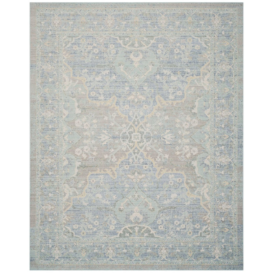 SAFAVIEH Windsor Collection WDS319H Seafoam / Blue Rug Image 1