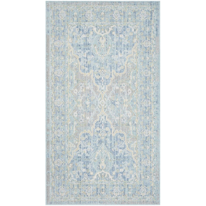 SAFAVIEH Windsor Collection WDS319H Seafoam / Blue Rug Image 5