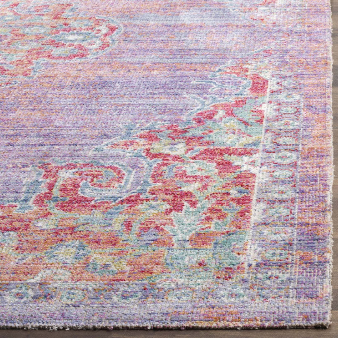 SAFAVIEH Windsor Collection WDS317F Lavender / Fuchsia Rug Image 4