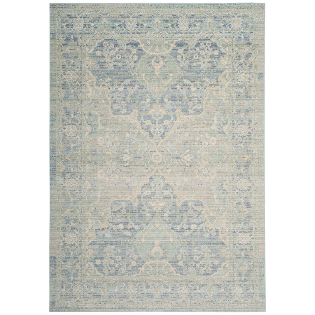 SAFAVIEH Windsor Collection WDS319H Seafoam / Blue Rug Image 6