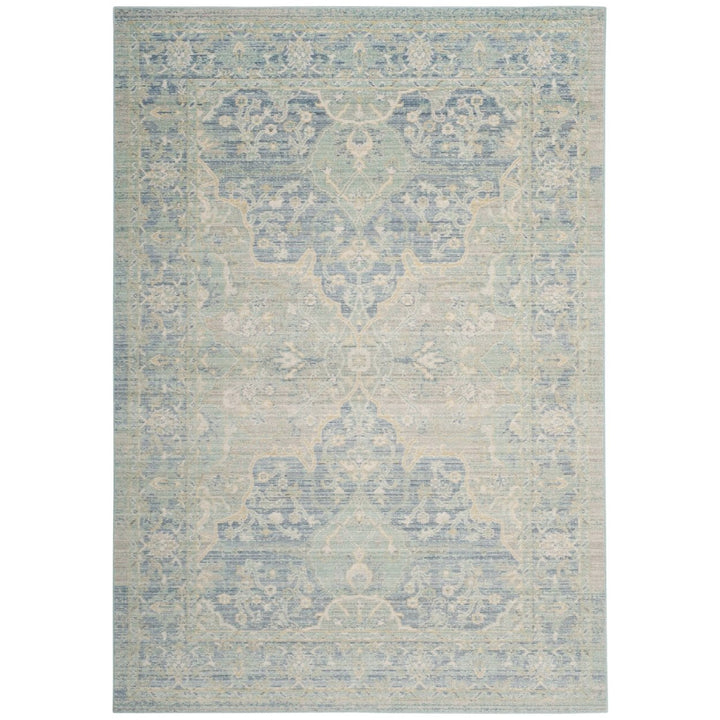 SAFAVIEH Windsor Collection WDS319H Seafoam / Blue Rug Image 6